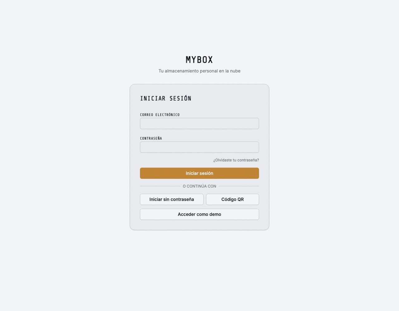 Captura de MyBox